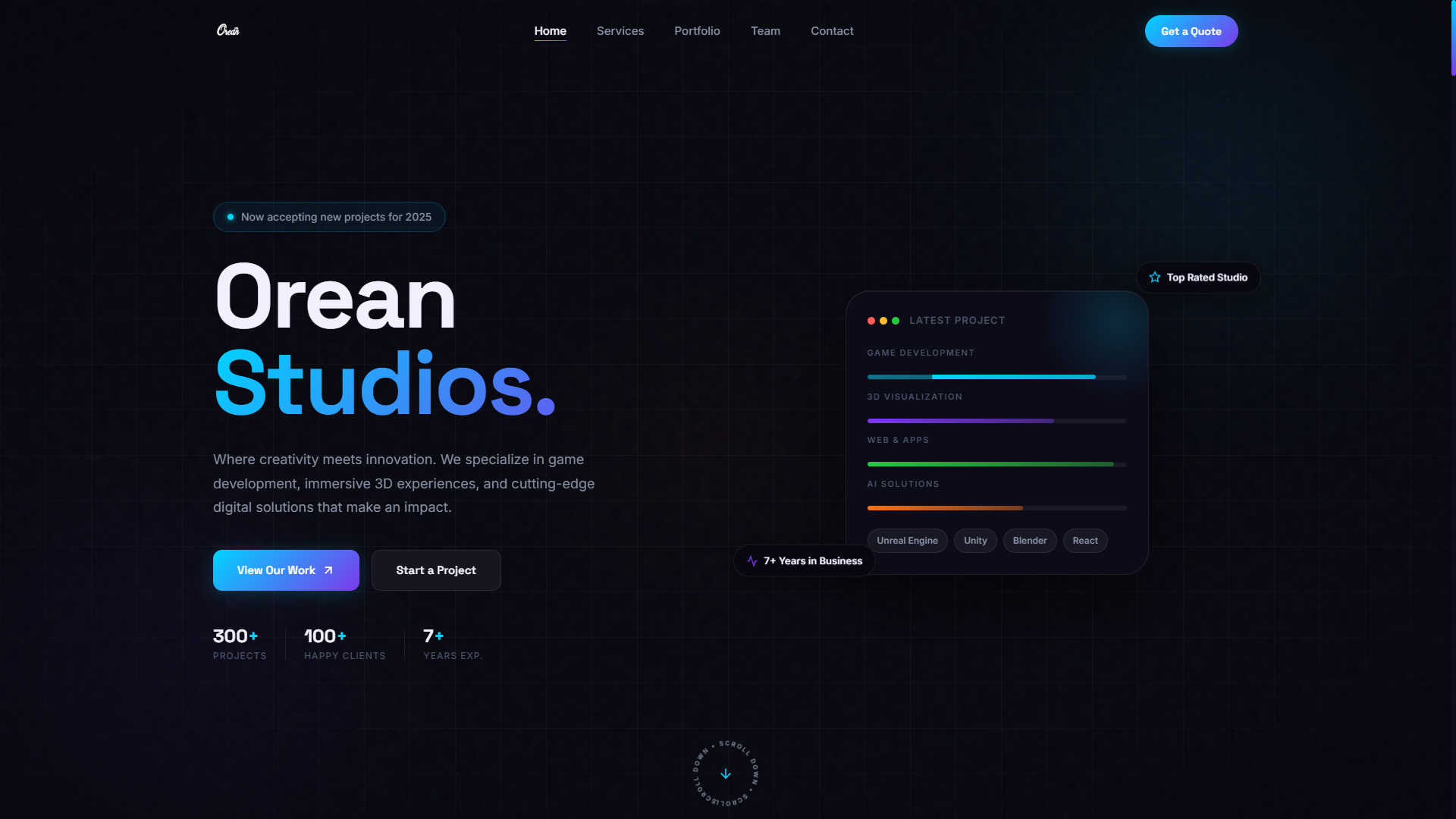 Orean Studios v3